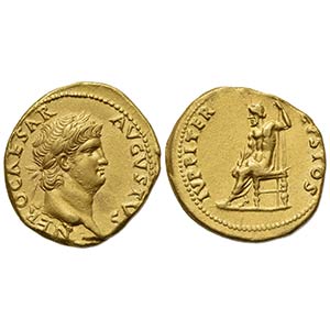 Nero (54-68), Aureus, Rome, c. 64-5. AV (g ... 