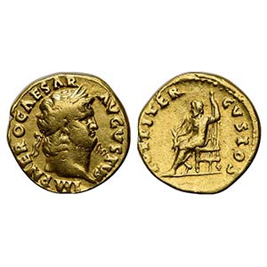 Nero (54-68), Aureus, Rome, c. 66-7. AV (g ... 