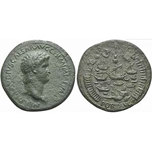 Nero (54-68), Sestertius, Rome, AD 64. AE (g ... 