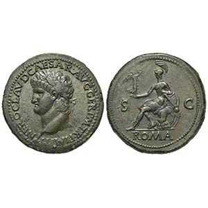 Nero (54-68), Sestertius, Rome, ca. AD 65. ... 