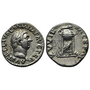 Vitellius (AD 69), Denarius, Rome, c. late ... 