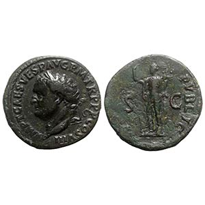 Titus (79-81), Sestertius, Rome, 80-1. AE (g ... 