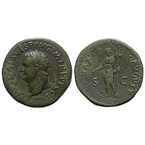 Titus (79-81), Sestertius, Rome, 80-1. AE (g ... 