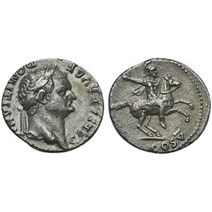 Domitian (Caesar, 69-81), Denarius, Rome, ... 