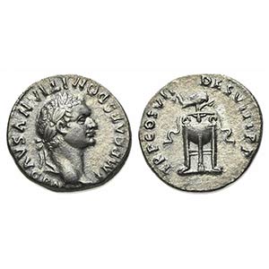 Domitian (81-96), Denarius, Rome, AD 81. AR ... 