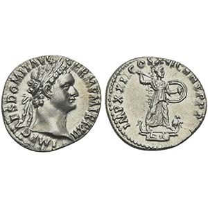Domitian (81-96), Denarius, Rome, 92-3. AR ... 