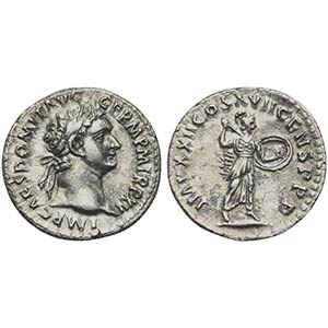 Domitian (81-96), Denarius, Rome, 95-6. AR ... 