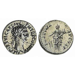 Nerva (96-98), Denarius, Rome, AD 97. AR (g ... 