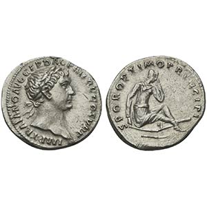 Trajan (98-117), Denarius, Rome, 103-107. AR ... 