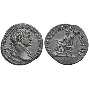 Trajan (98-117), Denarius, Rome, 112-3. AR ... 