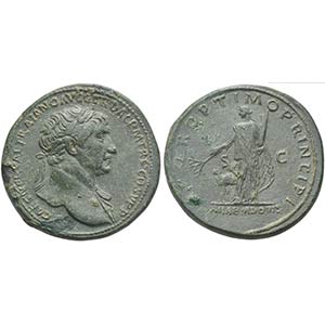 Trajan (98-117), Sestertius, Rome 103-111. ... 