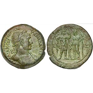Trajan (98-117), Drachm, Egypt, Alexandria, ... 
