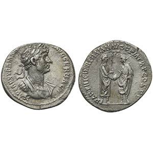 Hadrian (117-138), Denarius, Rome, AD 117. ... 