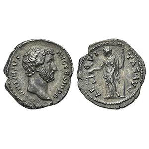 Hadrian (117-138), Denarius, Rome, 137-8. AR ... 