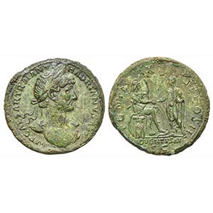 Hadrian (117-138), Sestertius, Rome, AD 118. ... 