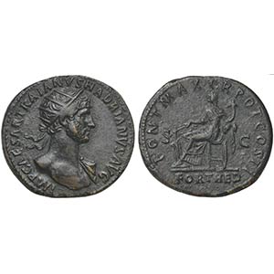 Hadrian (117-138), Dupondius, Rome, AD 118. ... 