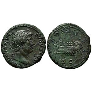 Hadrian (117-138), As, Rome, 124-8. AE (g ... 