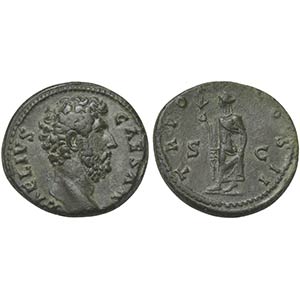 Aelius (Caesar, 136-138), As, Rome, AD 137. ... 