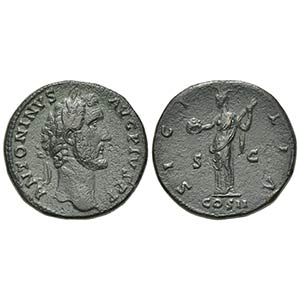 Antoninus Pius (138-161),  Sestertius, Rome, ... 