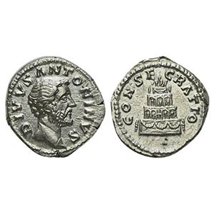 Divus Antoninus Pius (died AD 161), ... 
