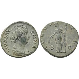 Diva Faustina Senior (died AD 140/1), ... 