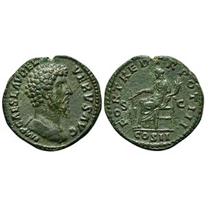 Lucius Verus (161-169), As, Rome, AD 163. AE ... 