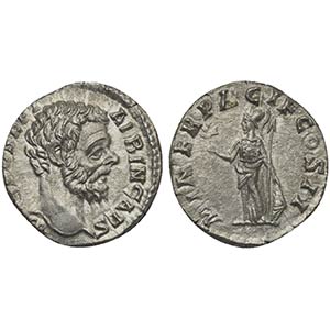 Clodius Albinus (Caesar, 193-195), Denarius, ... 