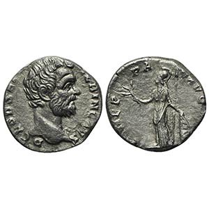 Clodius Albinus (Caesar, 193-195), Denarius, ... 