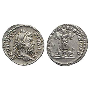 Septimius Severus (193-211), Denarius, Rome, ... 