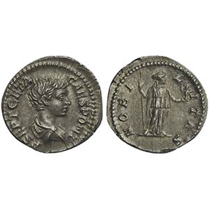 Geta (Caesar, 198-209), Denarius, Rome, ca. ... 