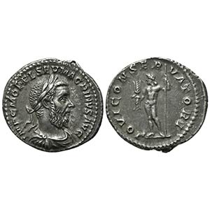 Macrinus (217-218), Denarius, Rome, 217-8. ... 