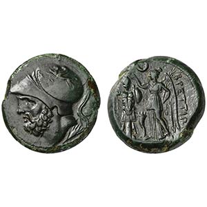 Bruttium, The Brettii, ca. 214-211 BC; AE ... 