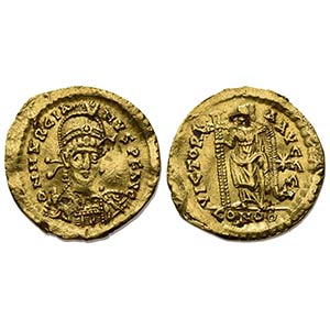 Marcian (450-457), Solidus, Constantinople. ... 