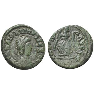 Majorian (457-461), Nummus, Mediolanum. AE ... 