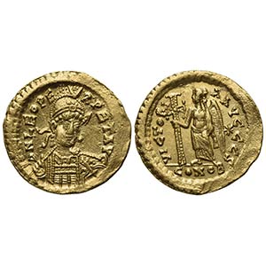Leo I (457-474), Solidus, Constantinople, AD ... 