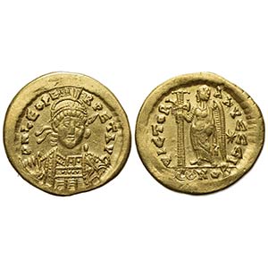 Leo I (457-474), Solidus, Constantinople, AD ... 