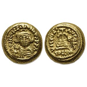 Constans II (641-668); AV Solidus (g 4,59; ... 