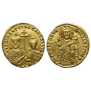 Basil I and Constantine (867-886); AV ... 