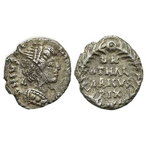 Ostrogoths, Athalaric (526-534); AR Quarter ... 