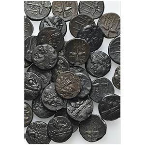 Sicily, Syracuse, lot of 50 AE coins, ... 