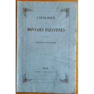 AA.VV. Catalogue des Monnaies Byzantines qui ... 
