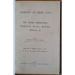 AA.VV. Catalogue of Greek Coins The Tauric ... 
