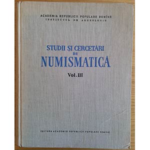 AA.VV. Studi Cercetari de Numismatica. Vol. ... 