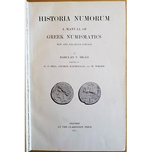 Barclay V. Head Historia Nummorum, ... 