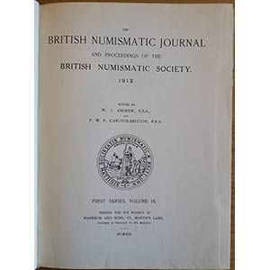 British Numismatic Journal  and ... 