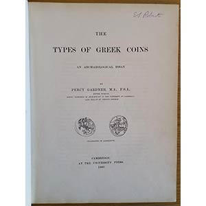 Gardner P. The types of Greek Coins an ... 