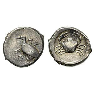 Sicily, Akragas, Didrachm, ca. 480/478-470 ... 