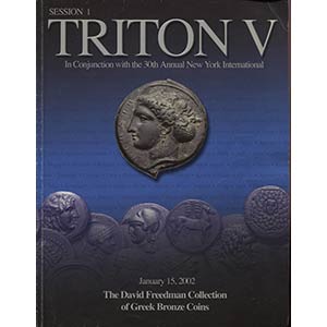 CNG. TRITON V. The David Freedman Collection ... 