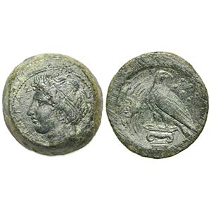 Sicily, Akragas, Hemilitron, ca. 400-380 BC. ... 