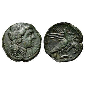 Sicily, Akragas. Phintias (287-279 BC). AE ... 